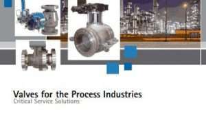 Valve for the Process Industries Brochure cover