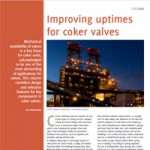 Improving uptimes for coker valves